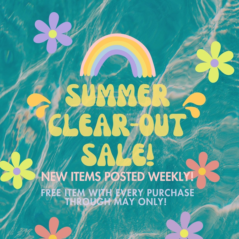 Summer Clear-Out Sale Poster